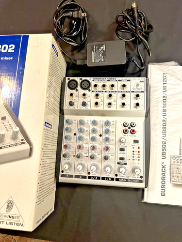 Behringer eurorack ub802 mixer - eurorack,