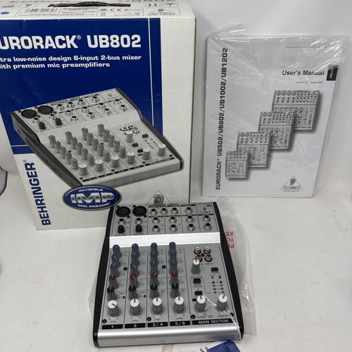 Behringer eurorack ub802 mixer - eurorack,