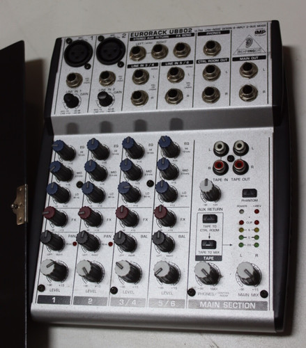 Behringer eurorack ub802 mixer - eurorack,