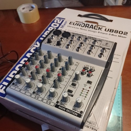 Mixer behringer eurorack ub802 - mixer,