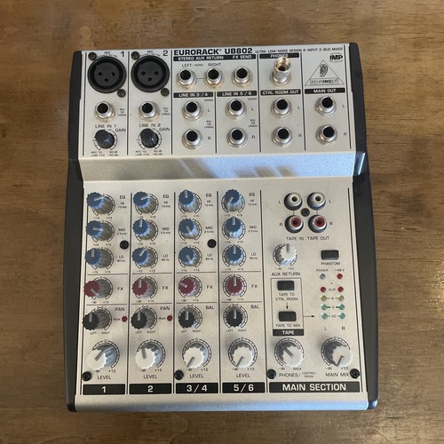 Behringer eurorack ub802 mixer - eurorack,