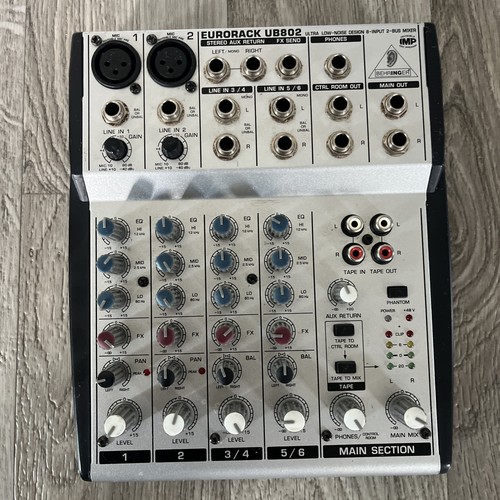 Behringer eurorack ub802 mixer - behringer,